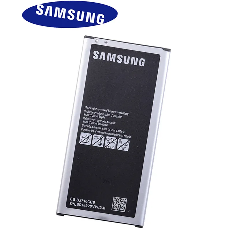 Samsung сменный аккумулятор для Galaxy J7 Edition J710 J710F J7108 J7109 EB-BJ710CBE 3300 мАч аккумулятор для мобильного телефона