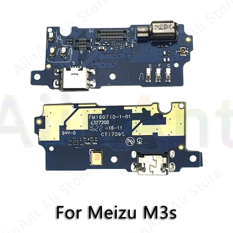M3s Оригинальная зарядная плата PCB Flex для Meizu M1 M2 M3 M3s M5 M5s M6 Note Mini U10 U20 USB порт разъем док-станция для зарядки гибкий кабель - Цвет: M3s