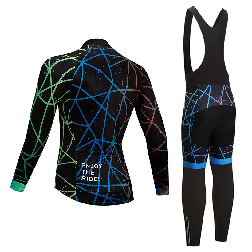 Crossrider Зимний Велоспорт Джерси костюм велосипедиста MTB одежда Ropa Maillot Ciclismo для мужчин забавная термальная флисовая велосипедная одежда