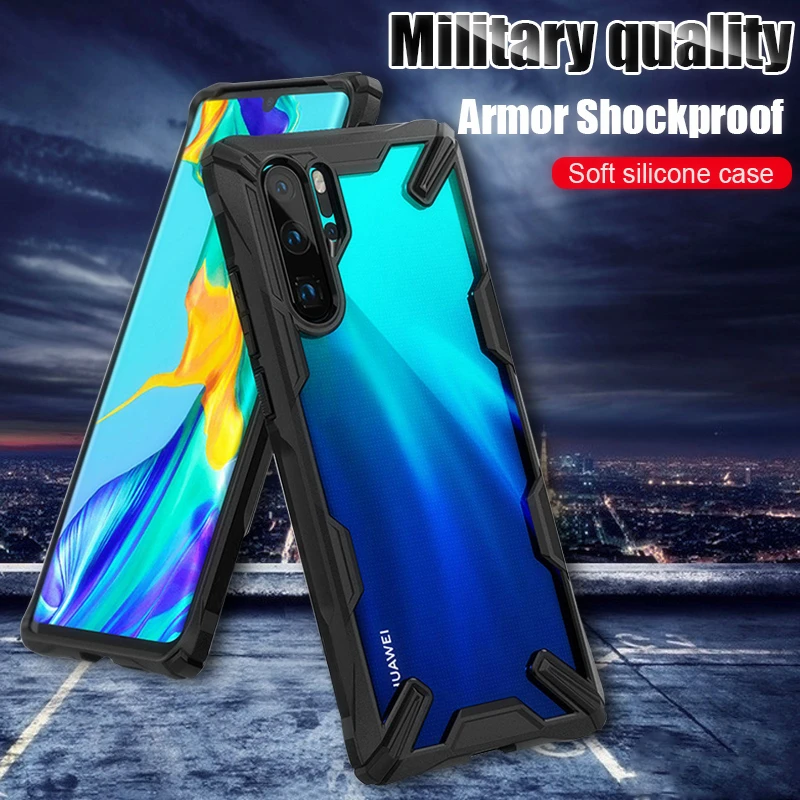 Luxury Soft Shockproof Case On The For Huawei Mate 20 P30 Pro Silicone Bumper Lite Armor Cover |