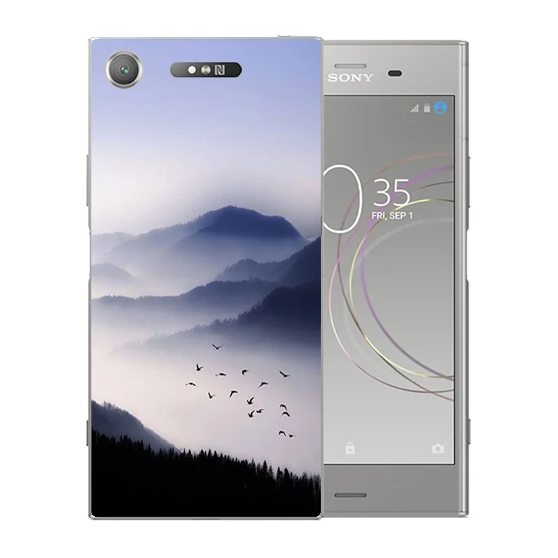 Роскошный силиконовый чехол для телефона Sony Xperia XZ1 5 2-дюймовый Мягкий из ТПУ с