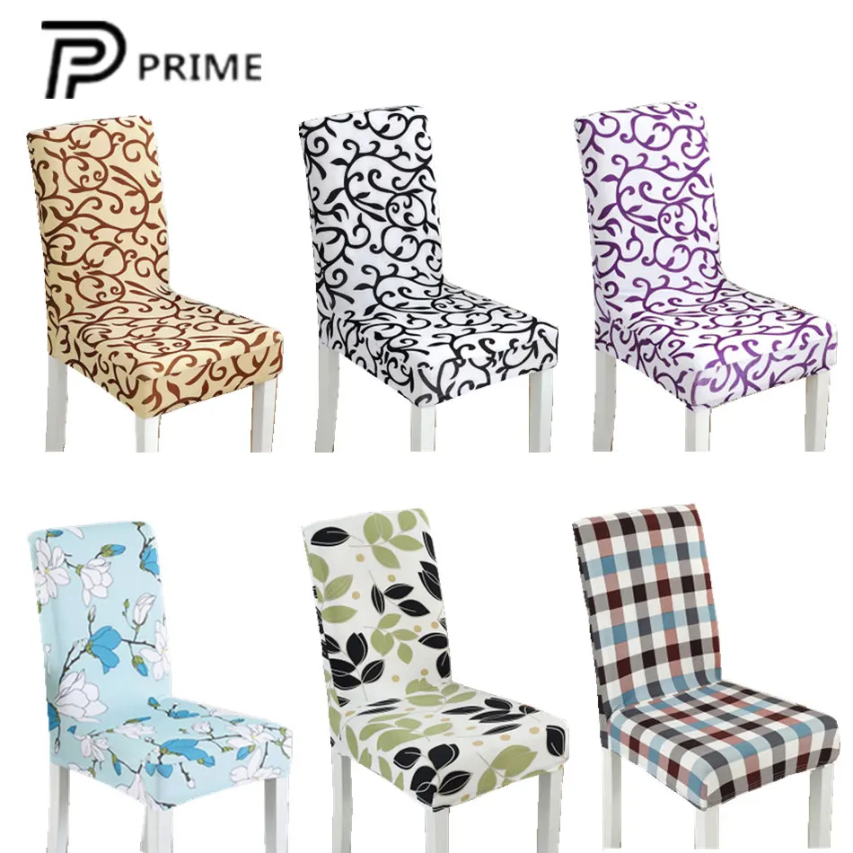 Pattern Print Elastic Detachable Chair Cover Kitchen Table Set Modern Sofa Wedding Restaurant Hotel Anti-dirty | Дом и сад