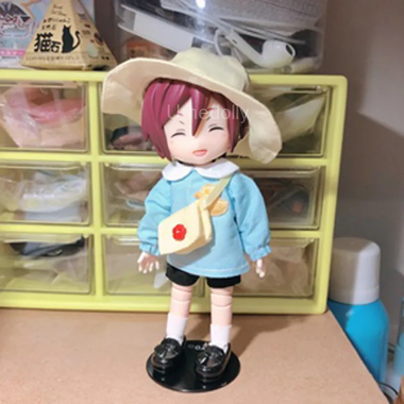 1 компл. Милый детский сад школьная форма костюм для Obitsu 11, OB11, 1/12 BJD куклы одежда аксессуары
