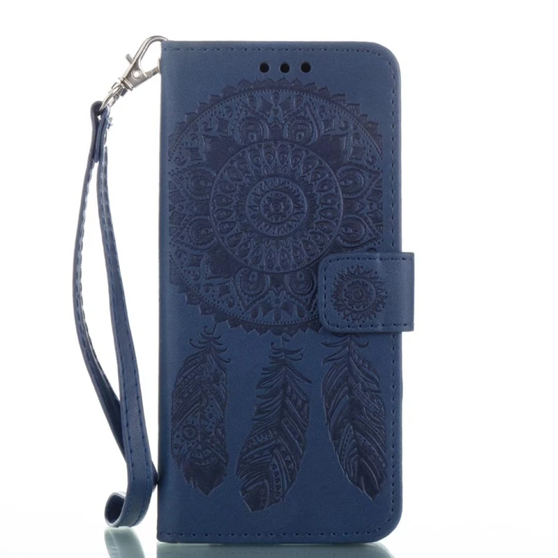 New campanula embossing Printing Design Wallet stand Leather Flip Phone Cases For samsung s8 plus A5 2017 A3 cover case | Мобильные