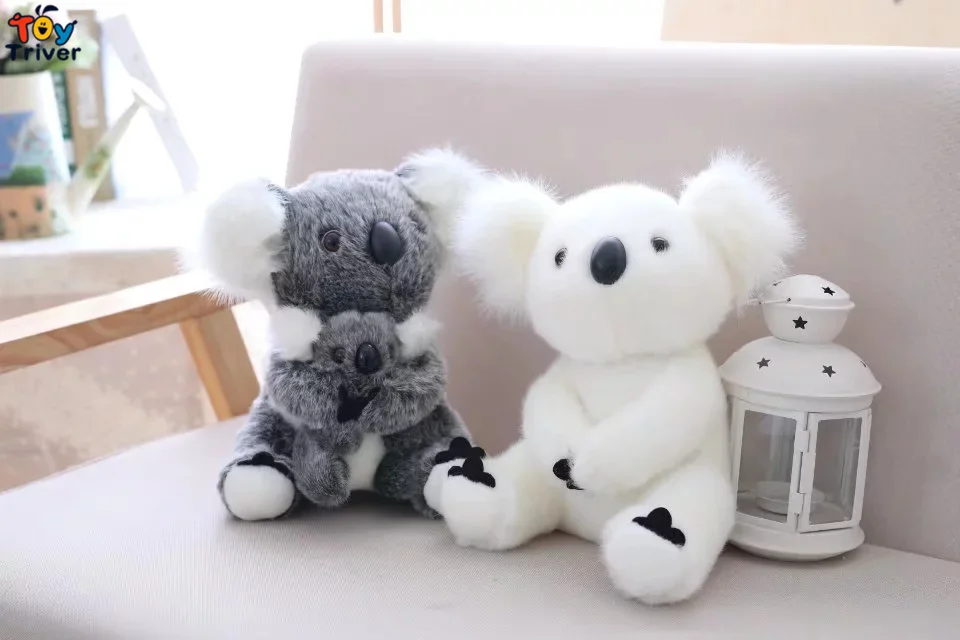1 шт., Kawaii, австралийская коала, коалы, плюшевая игрушка, тривер, мягкие животные, кукла, мама, ребенок, дети, детские игрушки, подарок на день рождения, домашний декор