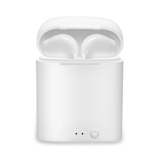 FELYBY i7s Bluetooth наушники беспроводные наушники гарнитуры стерео наушники-вкладыши с зарядной коробкой для мобильного телефона - Цвет: White