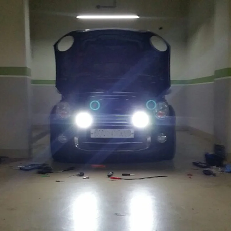 2X Белый светодиодный DRL ралли лампа для Mini Cooper R50 R52 R53 2001-2006
