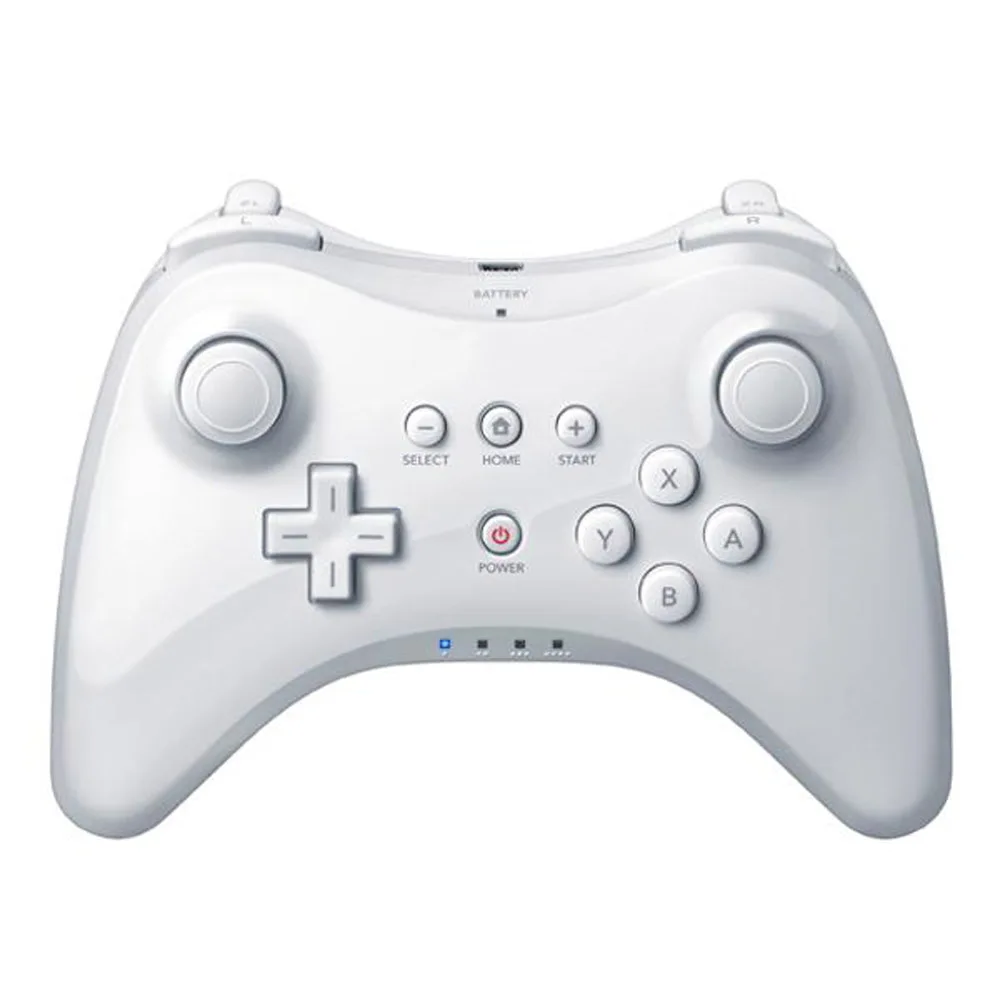 White 100 шт много беспроводной геймпад для wii U игровой контроллер Классический Pro джойстик Джойстик удаленный игровой геймпад - Цвет: White