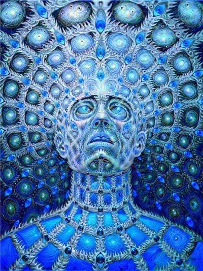Бургундия Обои Alex серый Oversoul трипси-психоделический абстрактный плакат шелковая печать Картина Настенная художественная картина домашний декор - Цвет: Бургундия