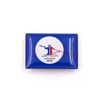 custom epoxy printing badge wholesale manufacturer plating painted commemorative badge