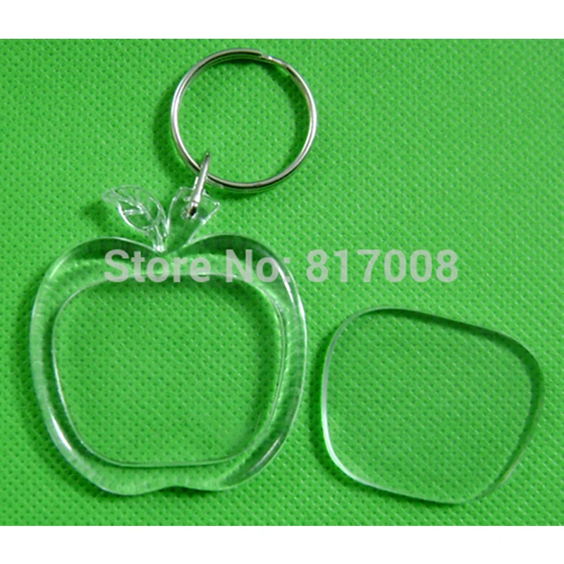 3 шт подарок фотостудия Сделай Сам прозрачный акриловый Яблоко Форма 5*2 9 см