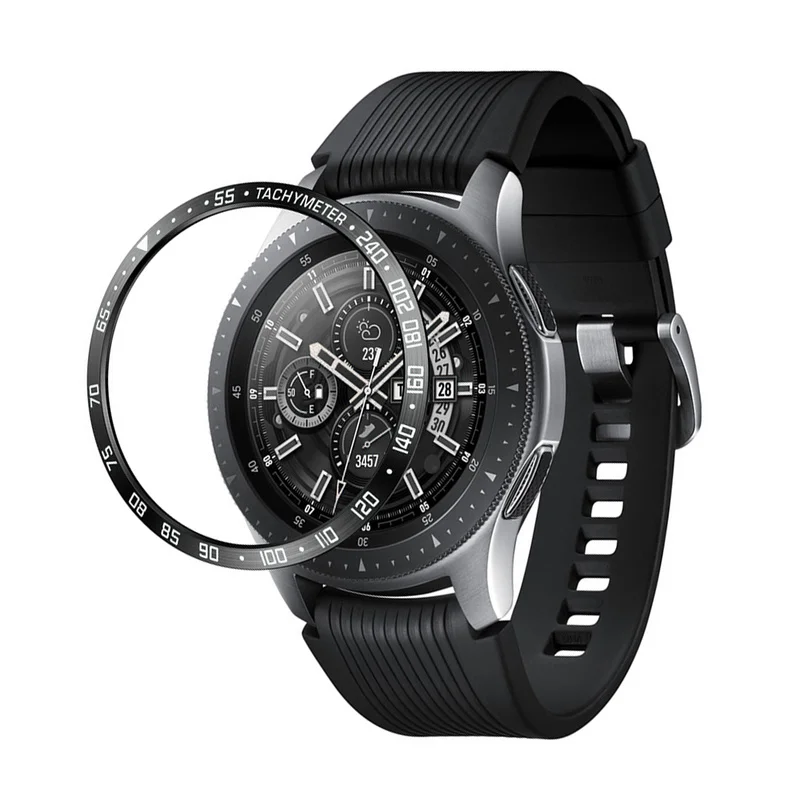Корпус для смарт часов Аксессуары Samsung Galaxy Gear 2/3/4 46 мм/42 мм металлическое кольцо из