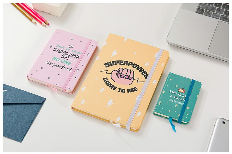 A6 твердый переплет креативные милые постановил Тетрадь Diary Line журнал
