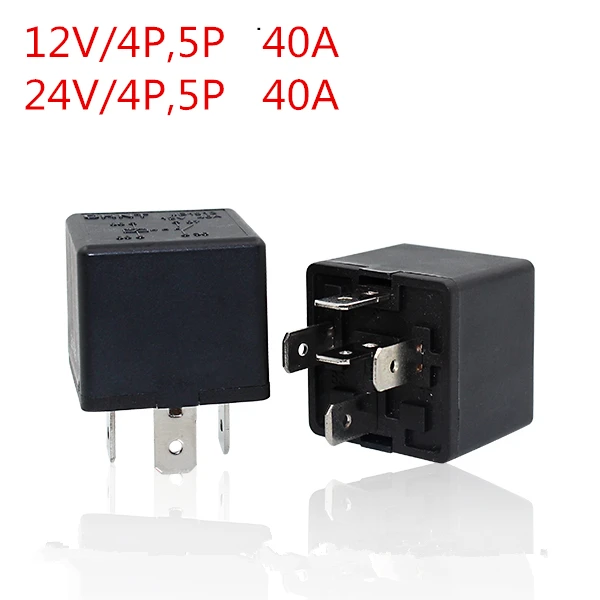 Реле автомобильное с железным кронштейном 12 В 24 40 А|automotive relay|auto relayrelay automotive |