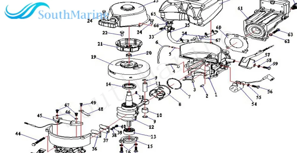 3F0-06153-01 3F0-06153-00 3F0061530M Катушка зажигания для Tohatsu Nissan 2-тактный лодочный двигатель 3 5