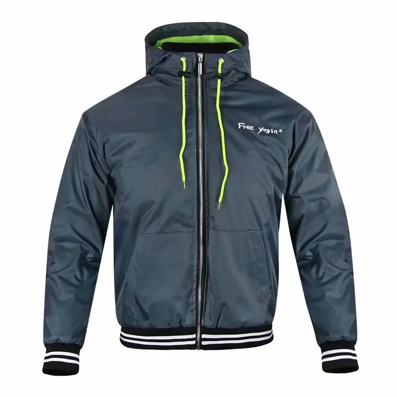 Куртки для бега/мотоциклетные куртки/куртки для гонок/ride off-road jackets/мотоциклетная одежда ветрозащитная Экипировка - Цвет: Серый