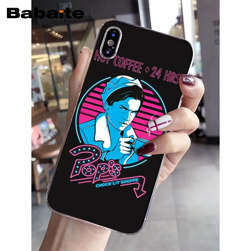 Чехол для мобильного телефона Babaite Riverdale South Side Serpents Apple iPhone 8 7 6 6S Plus X XS MAX 5 5S SE XR |