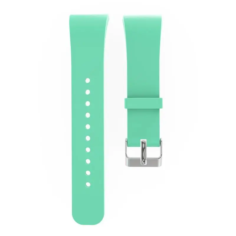 Силиконовый ремешок для часов, сменный ремешок для samsung gear Fit 2 SM-R360/Fit2 Pro R365, ремешок для наручных часов - Цвет ремешка: Зеленый