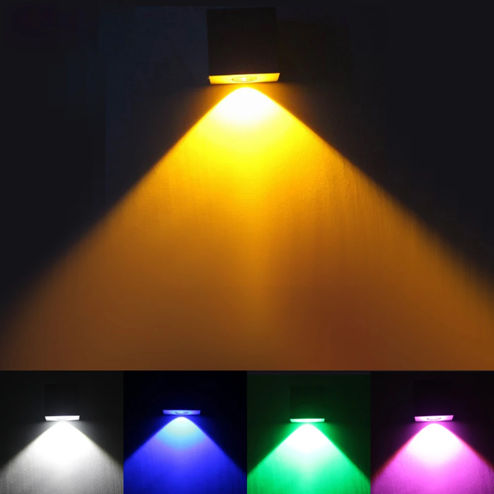 Настенные светильники Современные светодиодные ступенчатые 3 Вт алюминиевые Бра