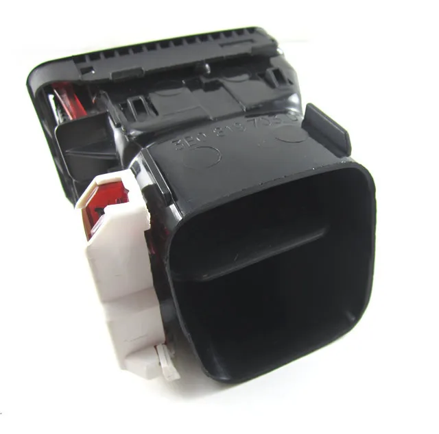 Черный Передний левый приборной панели вентиляционное отверстие выход Dash AC