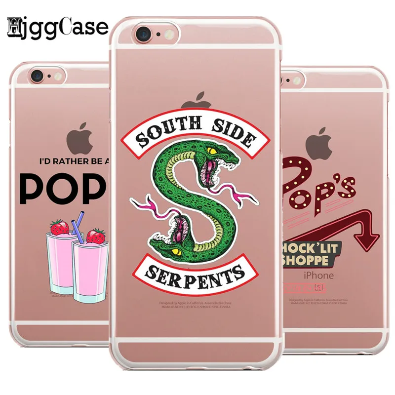 Мягкий силиконовый чехол для телефона American TV Riverdale iPhone X 6 7 8 plus 5 5s se 6s южнобоковые