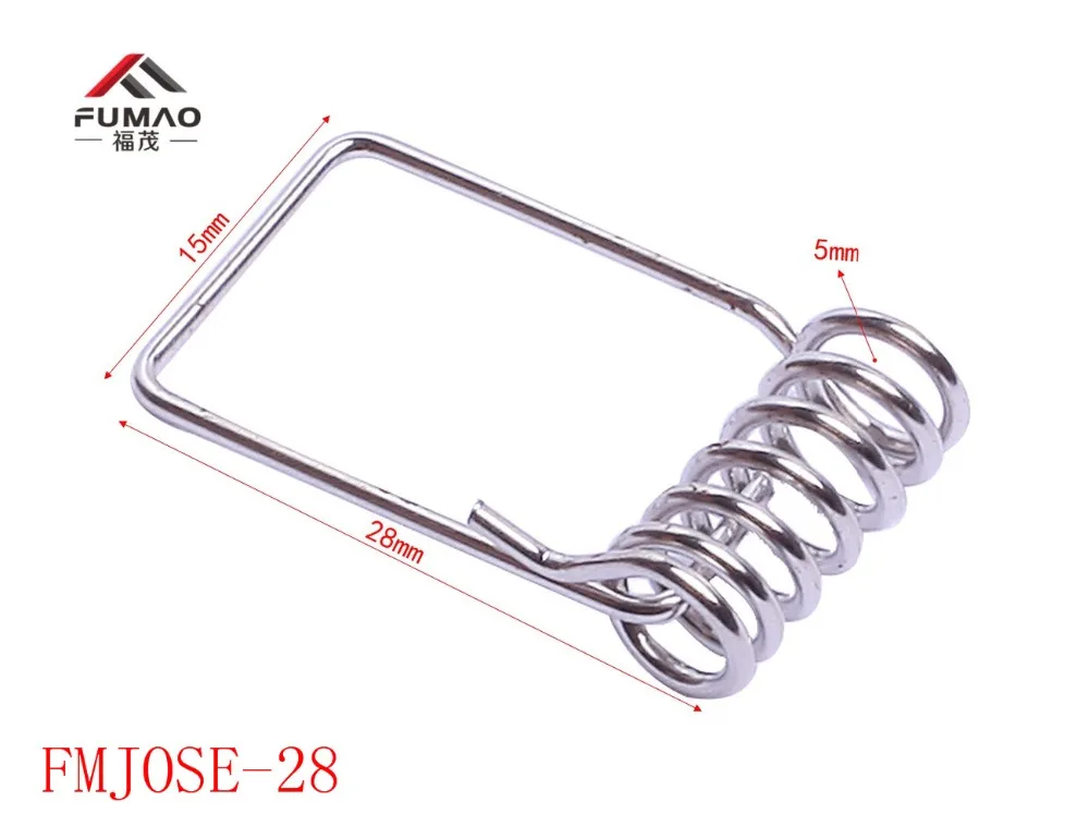 Производитель светодиодных покрытых пружинных стальных зажимов для утопленного