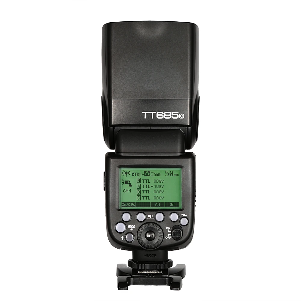 Godox TTL II автовспышка GN60 HSS 1/8000 s 2.4 г Беспроводной Speedlite tt685c + x1t-c/tt685n x1t-n/tt685s x1t-s Softbox