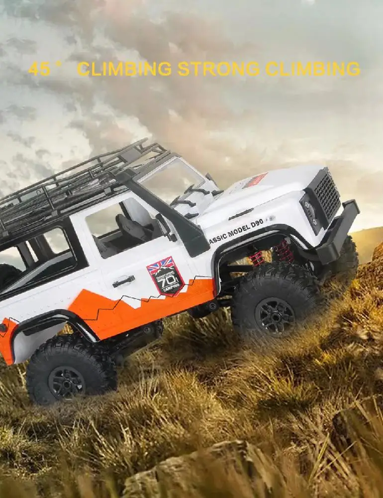 RCtown MN-99/99 S 2,4G 1/12 4WD RTR гусеничный Радиоуправляемый автомобиль для Land Rover 70 anniversary Edition модель автомобиля