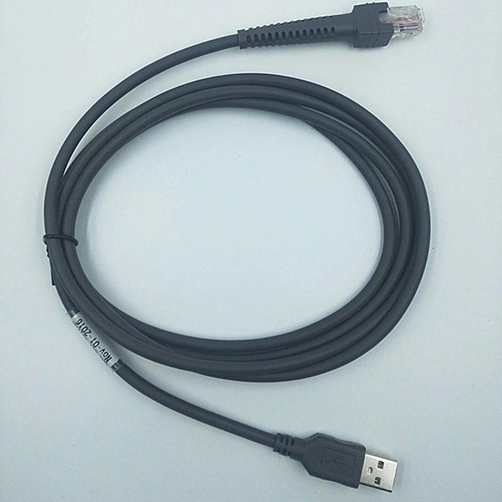 MLLSE USB кабель 2 м подходит для сканера штрих кода LS1203 LS2208 LS4208 CBA U01 S07ZAR CB0578|cable usb usb|usb