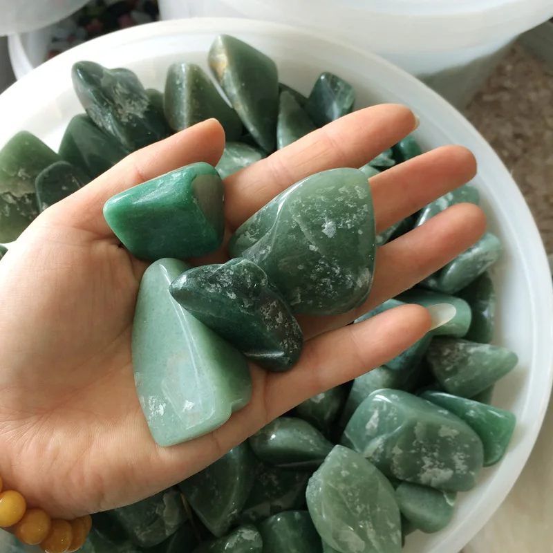 Natural Big Aventurine Crystal gravel mineral purify degaussing Fish tank Ornamental Specimen collection geological teaching|teaching| |