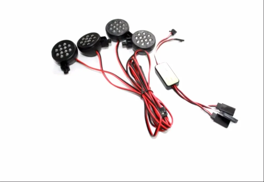 Модифицированные Точечные светильники Светодиодный для hraxxas Revo T-Maxx E maxx X-MAXX HPI Savage