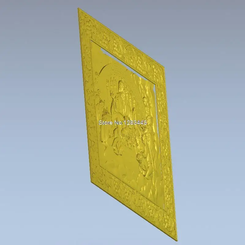 Высококачественная 3d модель рельеф для ЧПУ или 3D принтеров в формате STL|3d model relief|3d