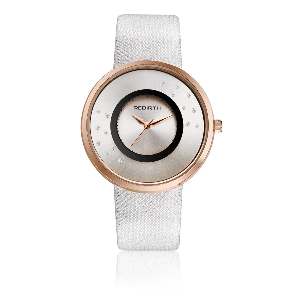 Часы REBIRTH женские кварцевые со стальным браслетом стильные повседневные деловые