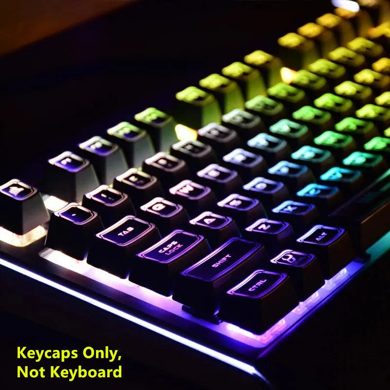 104 клавиш лазерная подсветка ключ крышка s для Corsair K70 K65 RGB K95 Strafe Механическая