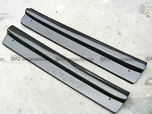 Автомобильный Стайлинг для Mazda RX7 FD3S порог из углеродного волокна простые