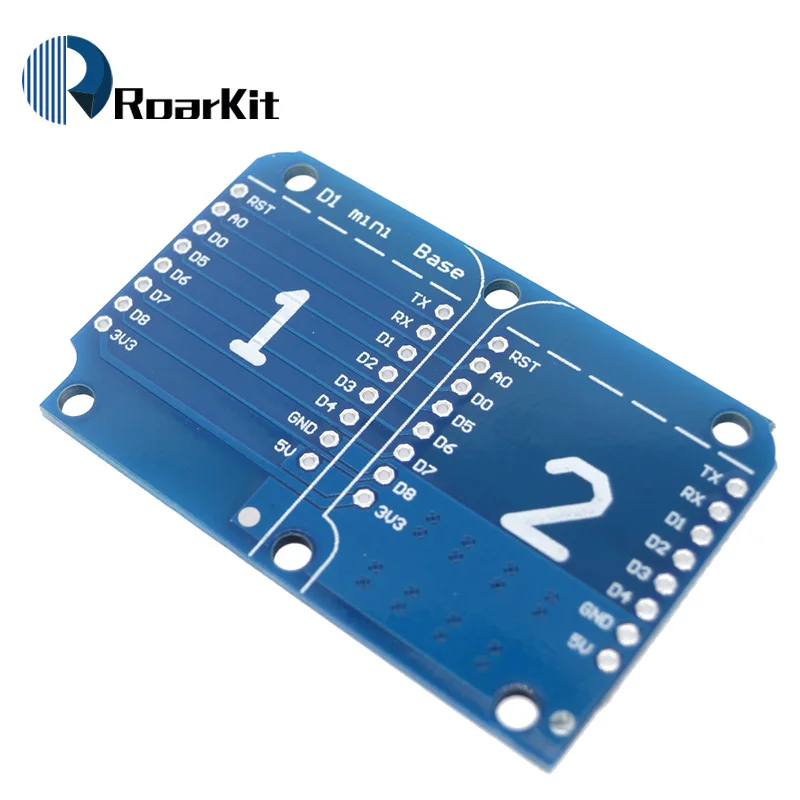Двойная розетка с двойным основанием защита для D1 Mini NodeMCU ESP8266 Wi Fi плата развития
