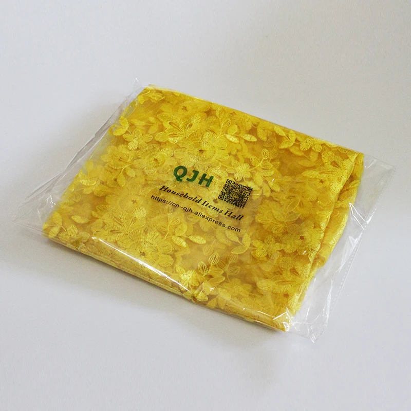 5 ярдов/партия элегантное Тюлевое Сетчатое платье с вышивкой Ярко белая