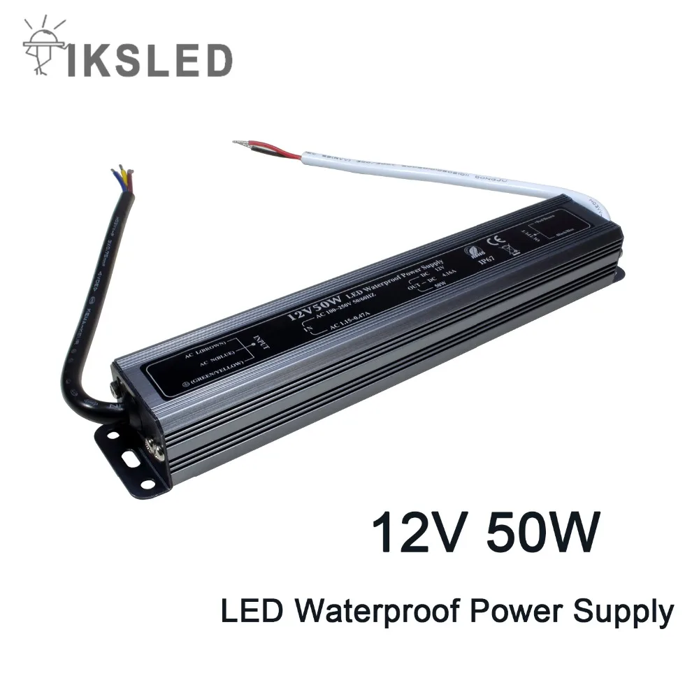 Светодиодный драйвер Питание DC 12 V 50 W 4.16A тонкий размер затрудняетесь в выборе