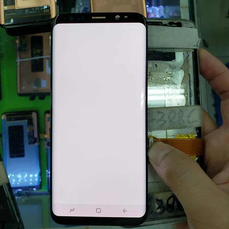 AMOLED S8 Plus ЖК-дисплей для samsung Galaxy S8 Plus дисплей ЖК-экран с рамкой в сборе Дисплей для samsung S8 Plus G955f
