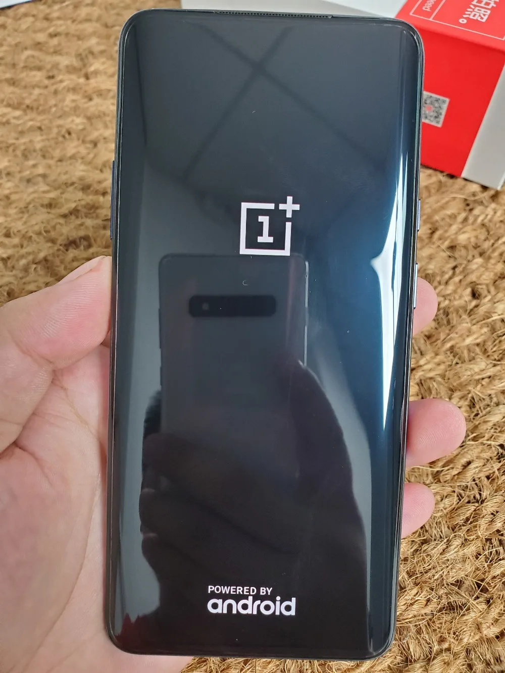 Смартфон Oneplus 7 Pro с глобальной ПЗУ, 6 ГБ, 128 ГБ, Snapdragon 855, 6,67 дюйма, AMOLED экран, 48мп, тройная камера, 30 Вт, зарядное устройство, NFC, 4000 мА/ч