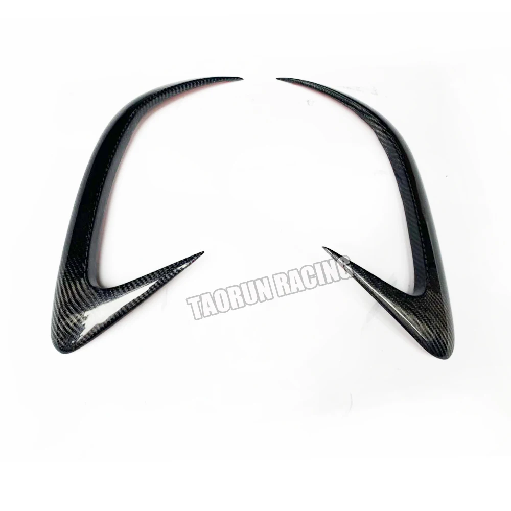 Передник c63 из углеродного волокна для заднего бампера боковой разветвитель