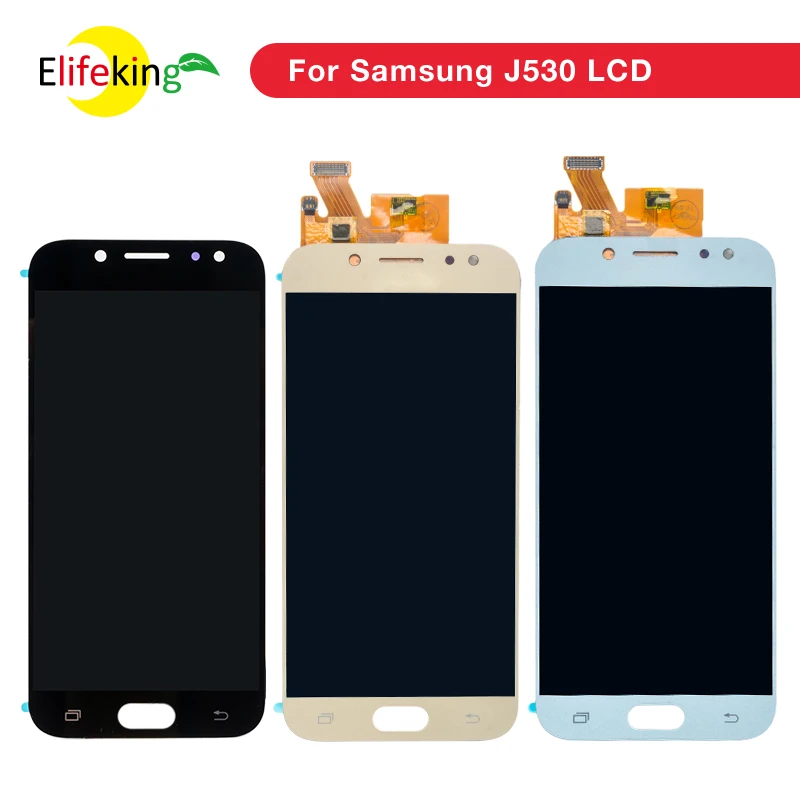 ЖК дисплей Amoled для SAMSUNG Galaxy J5 2017 J530 сенсорный экран в сборе J530F J530FN|Экраны