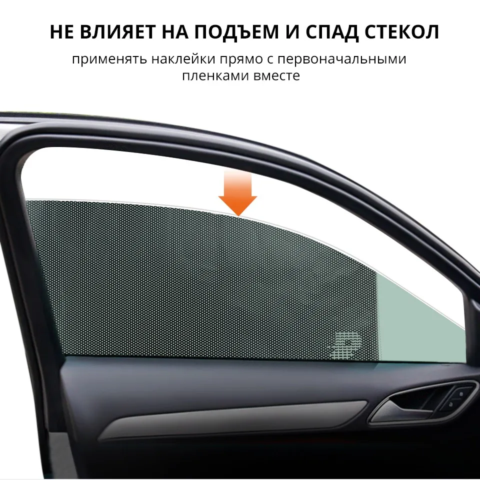 Partol 2 шт./упак. оттенков Sun автомобиля задняя крышка окна черный ПВХ зонтик боковые крышки щит Экран козырек с небольшими отверстиями 42x38 см