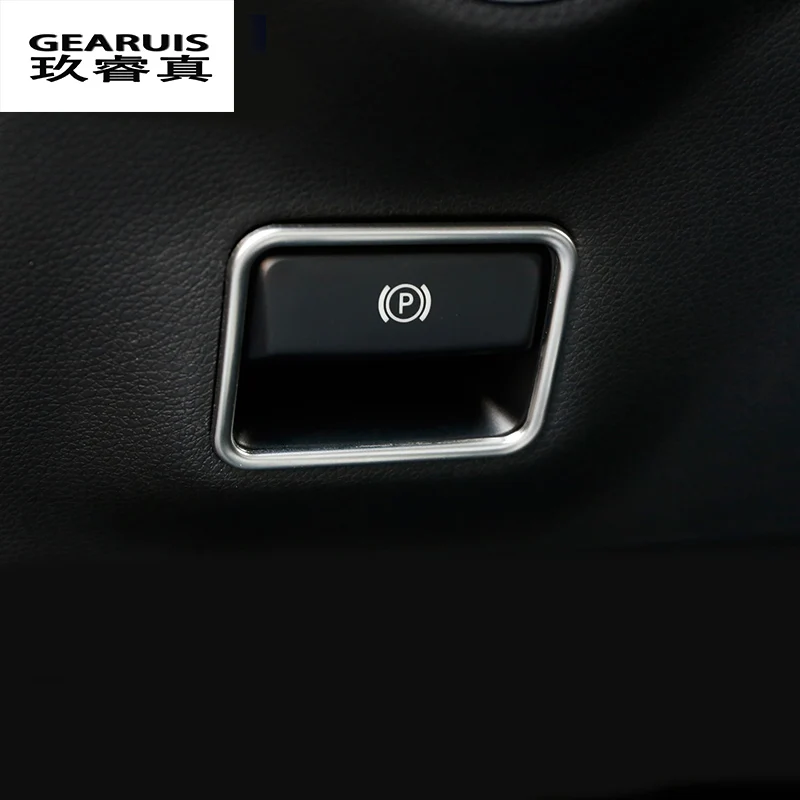 

Переключатель разблокировки ножного тормоза, украшение, электронный ручной тормоз из нержавеющей стали для Mercedes Benz GLA CLA A B Class Refie