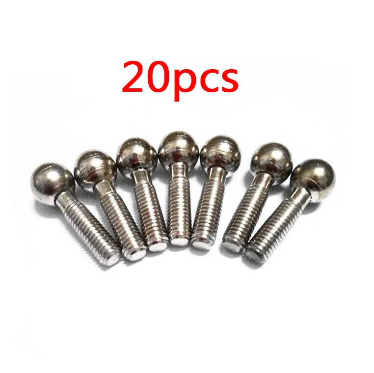 Free Shipping 20PCS M5 Ball Hexagon Screw Universal Dogbone CVD With 9mm Spare Parts For RC Car Models | Игрушки и хобби