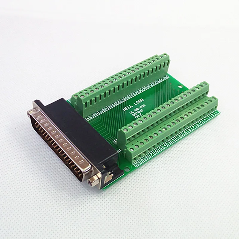 DB78 наружная секционная плата D'SUB Header модуль DSUB клеммного блока.|terminal block|board
