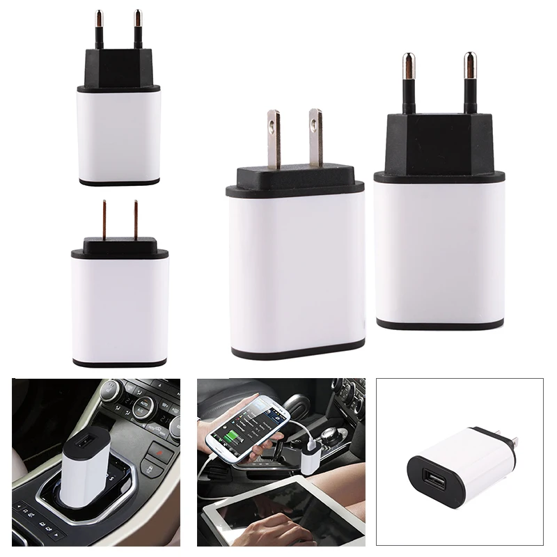 Buyincoins 1А США/ЕС вилка USB AC мощность путешествия зарядное устройство адаптер для