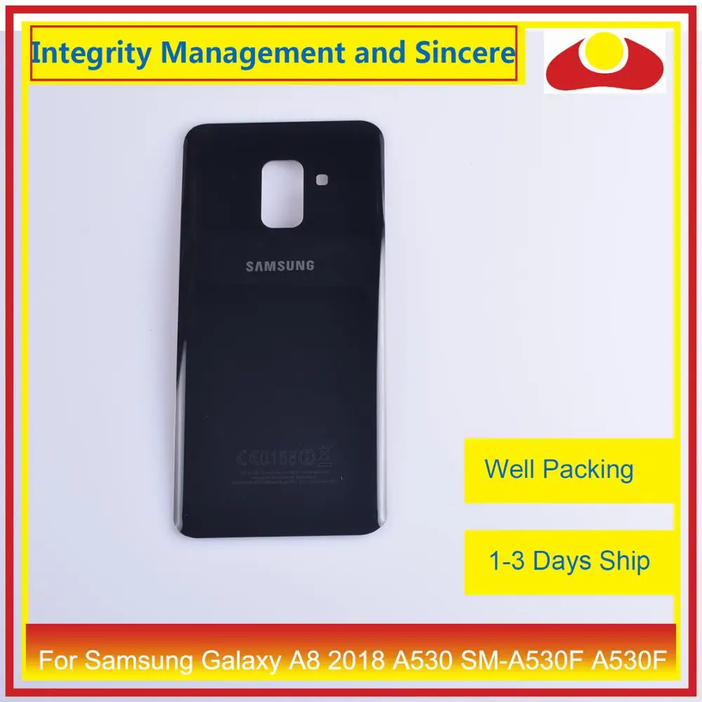 Задняя крышка батарейного отсека корпуса для Samsung Galaxy A8 2018 A530 SM A530F A530F|Корпусы и