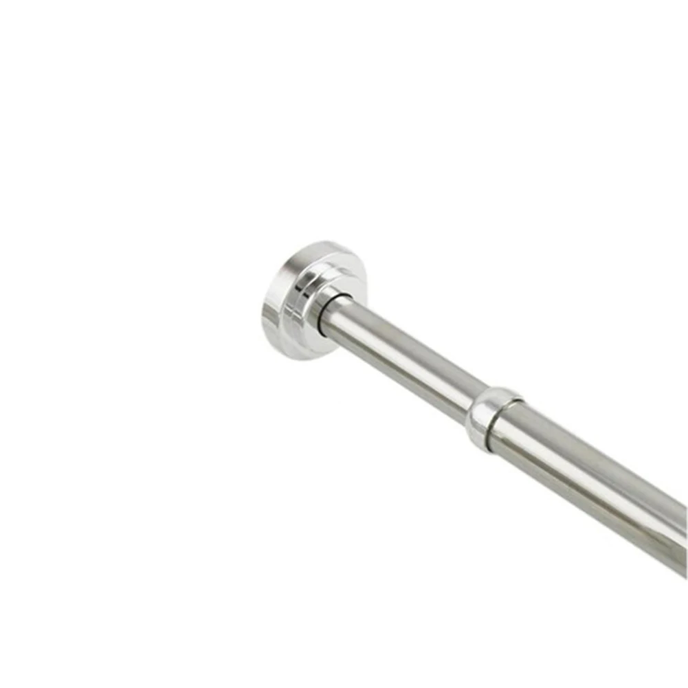 Регулируемая шторка из нержавеющей стали 50/80 см|Карнизы для штор в ванну| |