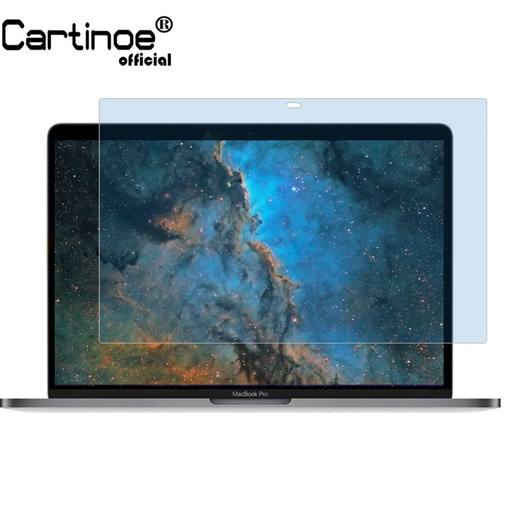 Cartinoe защитная плёнка для экрана ноутбука для Apple Macbook Pro 13 Touch Bar A1989/A1706/A1708 анти синий светильник защитная пленка(2 шт